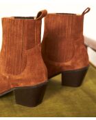 Lederstiefel Habby Chocolate