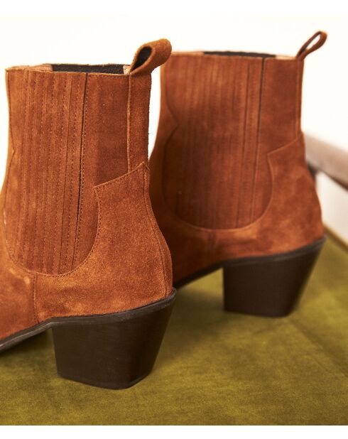 Lederstiefel Habby Chocolate