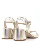 Sandales à talon Ymilia platine - Talon 5 cm