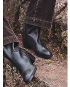 Bottines en cuir Ronnie noires