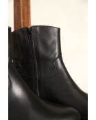 Bottines en cuir Ronnie noires