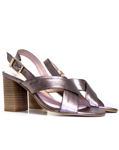 Sandalen met hak van Goldie Stone - 7,5 cm