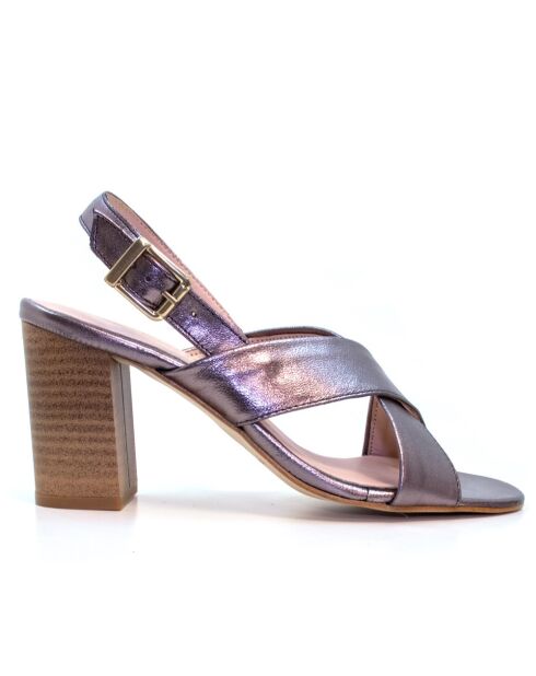 Sandalen met hak van Goldie Stone - 7,5 cm