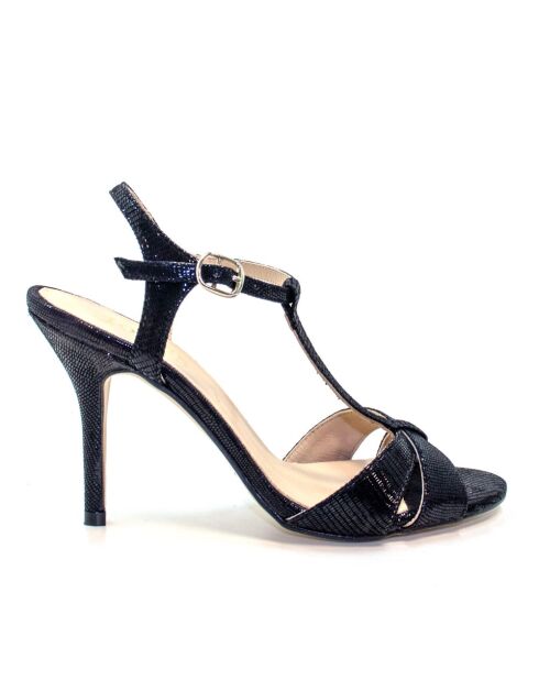 Escarpins en cuir Ileana noirs