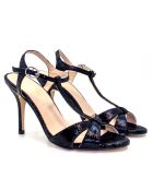 Escarpins en cuir Ileana noirs