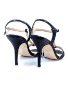 Escarpins en cuir Ileana noirs