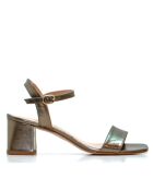 Elba Sandalen mit Steinabsatz - 5 cm Absatz