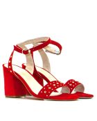 Elite Passion Sandalen aus Veloursleder mit Absatz — 6,5 cm Absatz