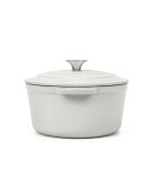 Casseruola rotonda beige 22 cm