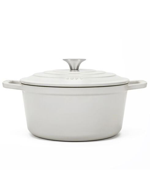 Runder Kochtopf 25cm beige