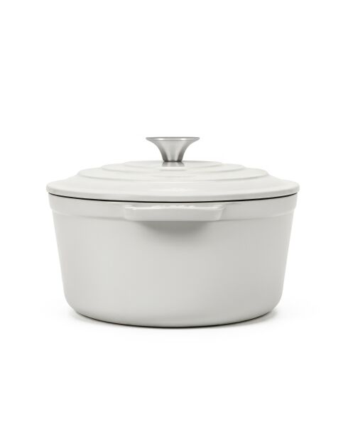 Runder Kochtopf 25cm beige