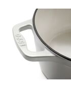Ronde braadpan 25cm beige