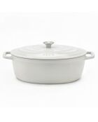 Casseruola ovale beige 36 cm