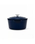 Ovale Auflaufform 36 cm blau