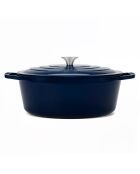 Ovale Auflaufform 36 cm blau