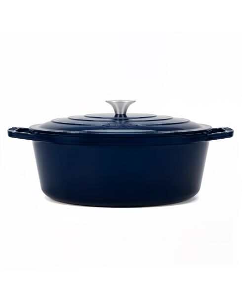Ovale Auflaufform 36 cm blau