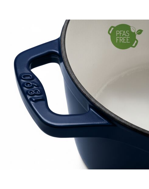 Ovale Auflaufform 36 cm blau