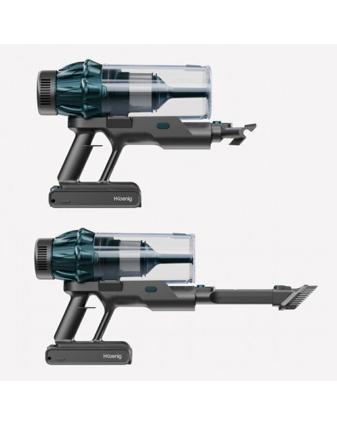 Power+ 2-in-1 draadloze steelstofzuiger blauw