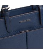 Bolsa mediana Jet Set azul marino - 36,8 x 26 x 17,1 cm