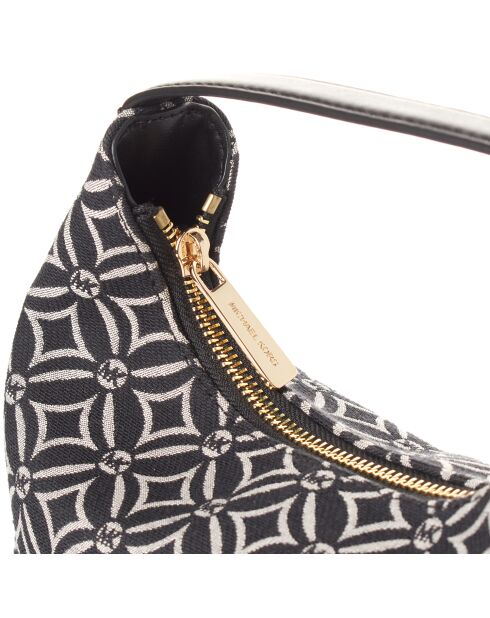 Schwarze Hobo-Tasche - 22x10x16 cm