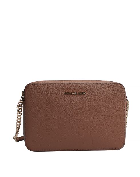 Bolso de hombro Jet Set de piel marrón - 24x16,2x5 cm