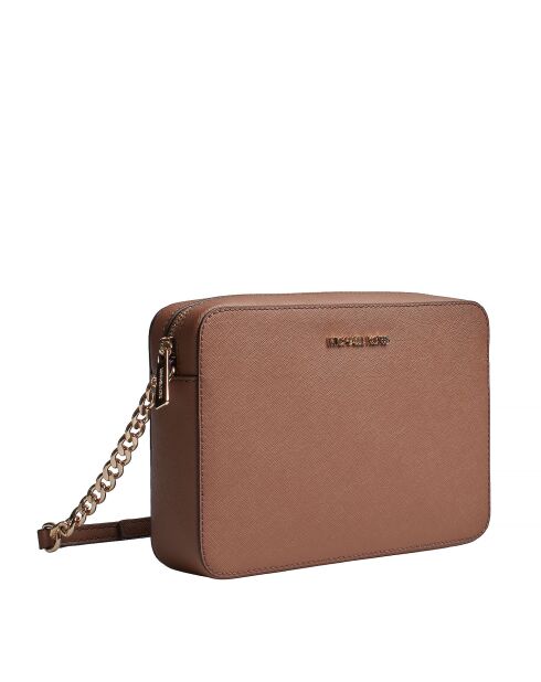 Bolso de hombro Jet Set de piel marrón - 24x16,2x5 cm