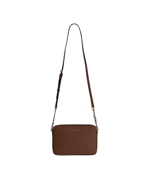 Bolso de hombro Jet Set de piel marrón - 24x16,2x5 cm