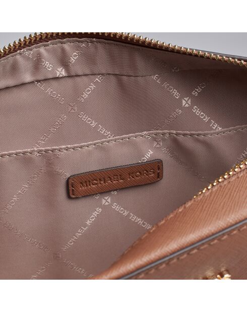 Bolso de hombro Jet Set de piel marrón - 24x16,2x5 cm