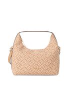 Borsa Hobo marrone chiaro - 22x10x16 cm