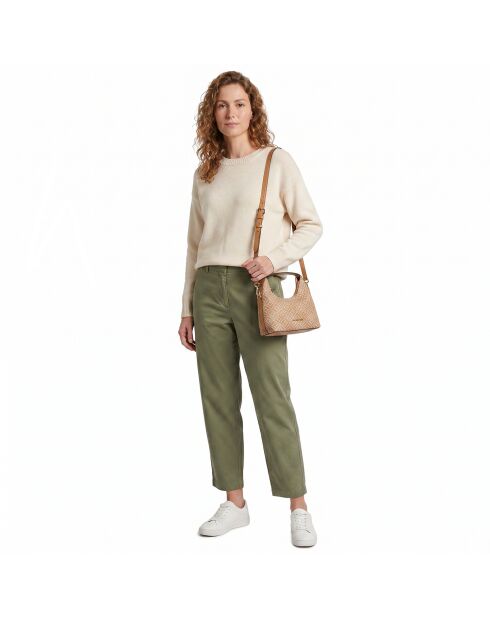Borsa Hobo marrone chiaro - 22x10x16 cm