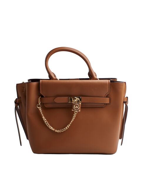 Borsa Hamilton in pelle marrone - 39,4x24,1x15,2 cm