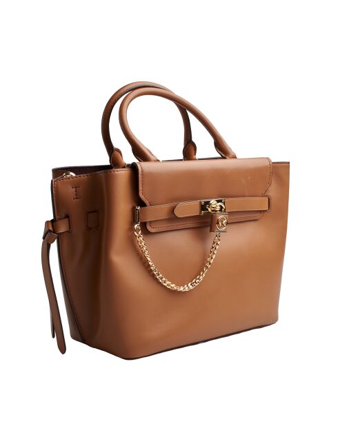 Borsa Hamilton in pelle marrone - 39,4x24,1x15,2 cm