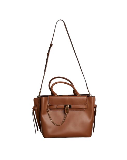 Borsa Hamilton in pelle marrone - 39,4x24,1x15,2 cm
