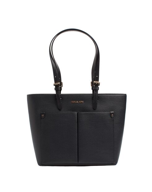 Jet Set zwarte middelgrote draagtas - 36,8x26x13 cm
