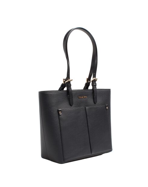 Jet Set zwarte middelgrote draagtas - 36,8x26x13 cm