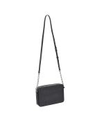 Bandolera grande negra y plateada Jet Set - 24,1x16,5x5,1 cm