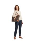 Borsa LG Eva marrone - 42x32x15 cm