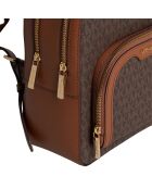 Sac à dos moyen Jaycee brun - 22.2x30.5x10.8 cm