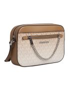 Jet Set Item Schultertasche beige und braun - 23,5x16x5,5 cm
