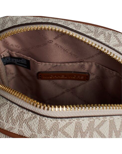 Sac bandoulière moyen Jet Set beige - 14x19.1x5.1 cm