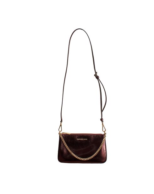 Set borsa e portacarte bordeaux