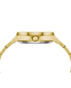 Montre automatique en acier inoxydable Fortress Queen dorée