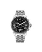 Montre automatique en acier inoxydable Legacy argentée
