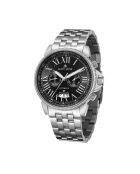 Montre automatique en acier inoxydable Legacy argentée