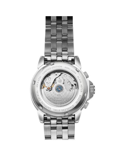 Montre automatique en acier inoxydable Legacy argentée