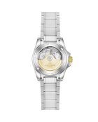 Orologio automatico Silver Ice Moon in acciaio inossidabile