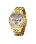 Montre automatique en acier inoxydable Legacy dorée