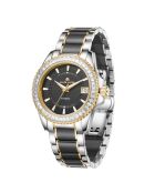 Orologio automatico Silver Ice Moon in acciaio inossidabile