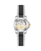 Orologio automatico Silver Ice Moon in acciaio inossidabile