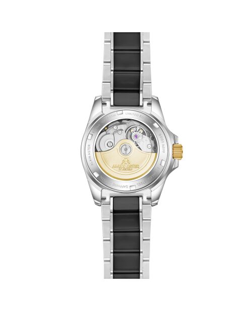 Orologio automatico Silver Ice Moon in acciaio inossidabile
